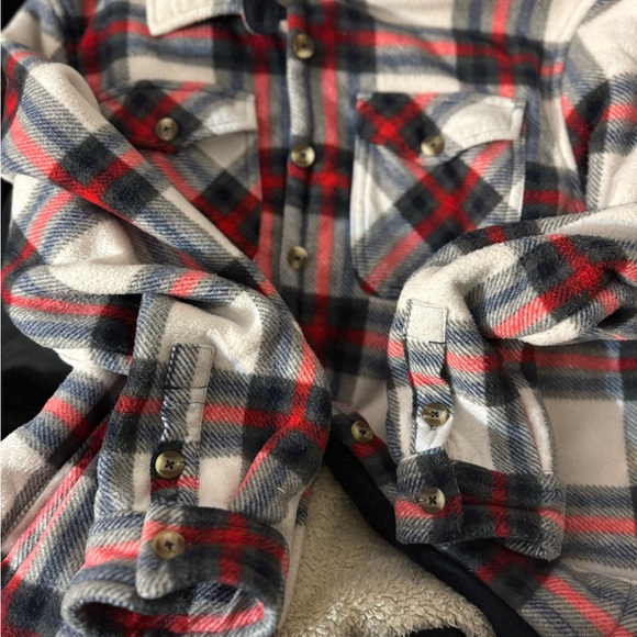 Fleece lined plaid jacket - Picture 3 of 3